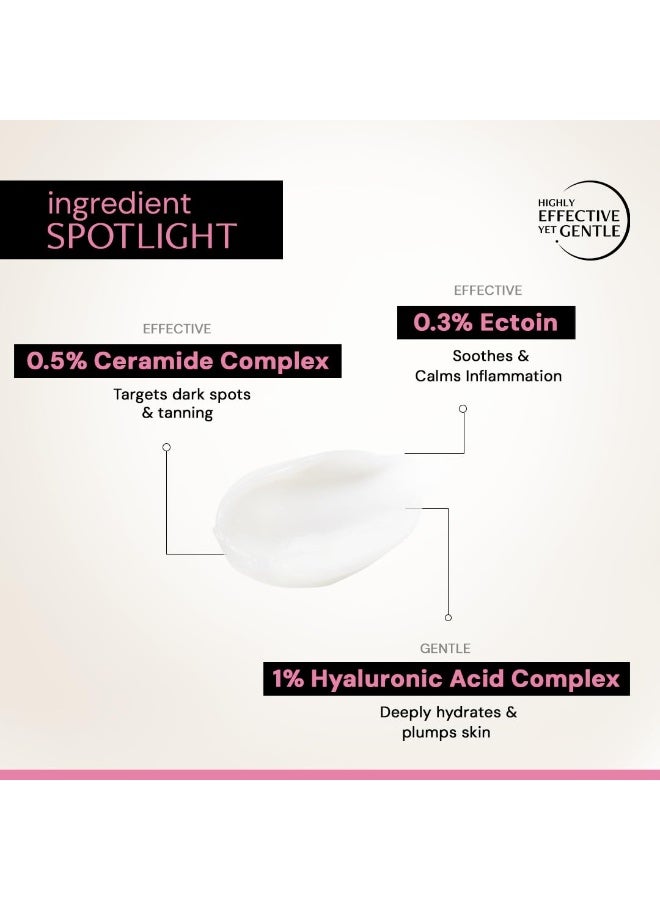 Deconstruct Acne Control Moisturiser with Ectoin & Ceramides for Acne Prone & Oily Skin | Lightweight & Non-Sticky | Soothing & Barrier Repair | Non-Comedogenic | For Men & Women | 50g - Image 4